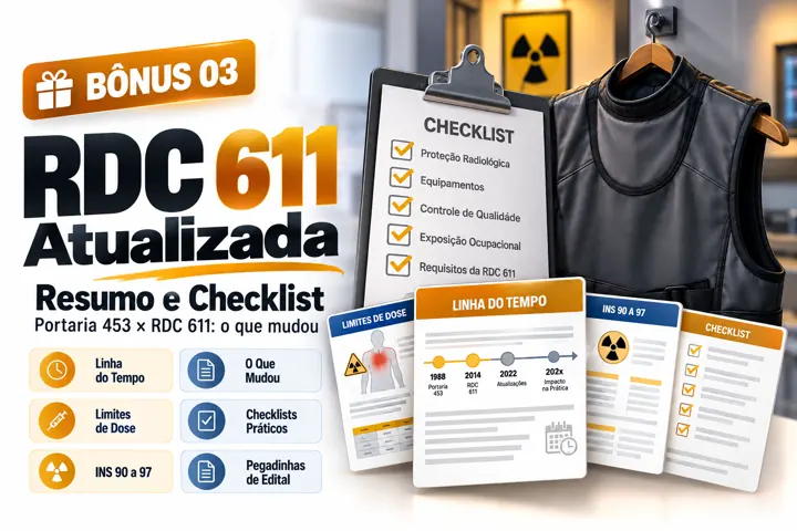 Bônus 03: RDC 611 Atualizada: Resumo e Checklist