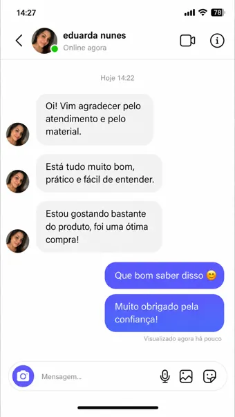 Depoimento de cliente 2