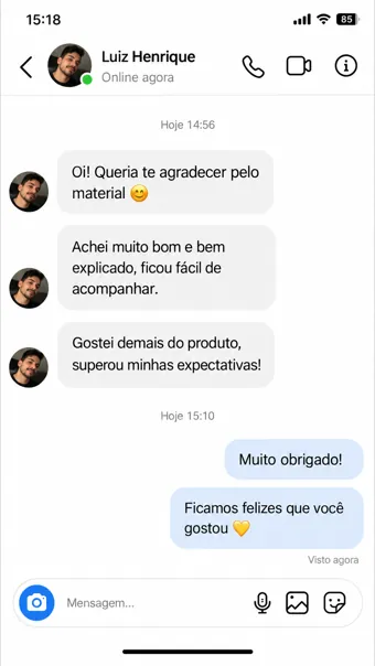 Depoimento de cliente 3